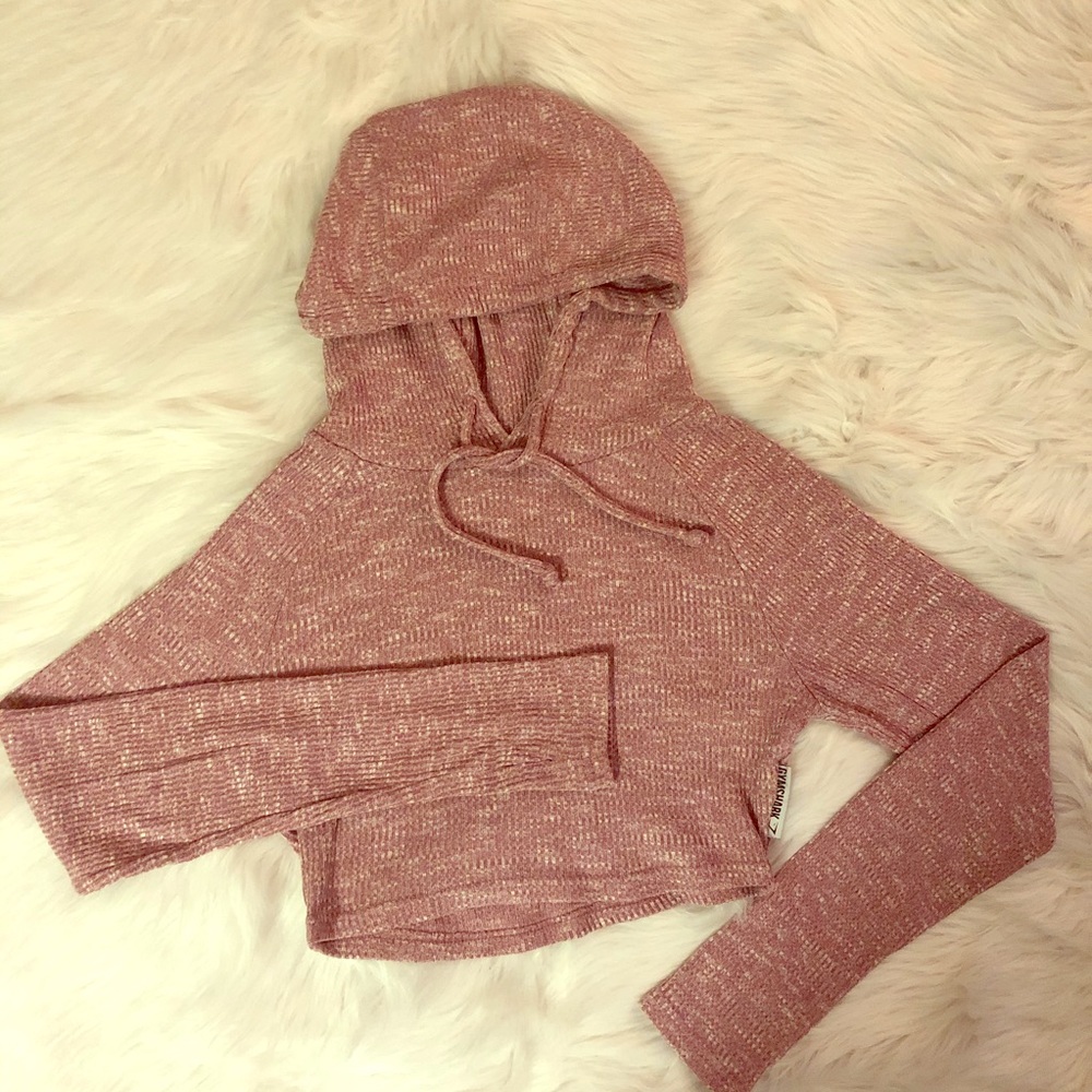 Gymshark Slounge Cropped Hoodie S
